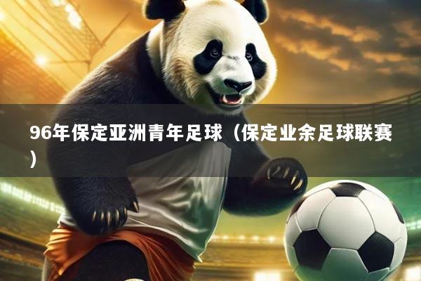 96年保定亚洲青年足球（保定业余足球联赛）